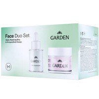 Garden Promo Anti-Wrikle Cream With Hyaluronic Acid for Face & Eyes 50ml & Niacinamide Serum Repairing & Brightening Formula 30ml - Αντιρυτιδική Κρέμα για Πρόσωπο & Μάτια 24ωρης Προστασίας & Ορός Νιασιναμίδης με Υφή Λεπτόρρευστου Gel