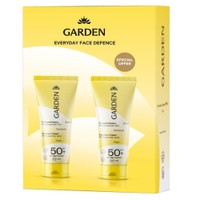 Garden Promo Sunscreen Cream with Hyaluronic Acid Spf50+, 100ml (2x50ml) - Αντηλιακή Κρέμα Προσώπου με Υαλουρονικό Οξύ Πολύ Υψηλής Προστασίας