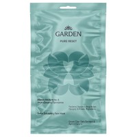 Garden Pure Reset Detox Exfoliating Face Mask 2x8ml - Μάσκα Απολέπισης & Αποτοξίνωσης Προσώπου με Πράσινο Άργιλο & Κόκκους Βερίκοκου