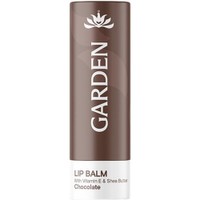 Garden Vitamin E & Shea Butter Lip Balm 5.2g - Chocolate - Απαλό Ενυδατικό Βάλσαμο Χειλιών που Χαρίζει Λάμψη & Θρέψη