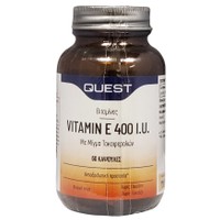 Quest Vitamins Vitamin E 400iu Mixed Tocopherols Φυσική Πηγή Βιταμίνης E 60caps