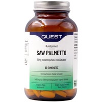 Quest Saw Palmetto 36mg Standardised Extract 90tabs - Συμπλήρωμα Διατροφής για την Μείωση της Διόγκωσης & των Συμπτωμάτων του Προστάτη