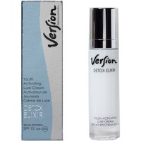 Version Detox Elixir Day Cream Spf15, 50ml - Αντιρυτιδική Κρέμα Ημέρας Προσώπου με Προστατευτική & Αποτοξινωτική Δράση Μεσαίας Προστασίας