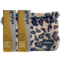 Version Promo Gold Day Elixir Reshaper Cream 50ml & Night Elixir Antioxidant Cream 50ml & Δώρο Γούνινο Τσαντάκι Animal Print 1 Τεμάχιο - Κρέμα Ημέρας για Αναδόμηση & Επαναφορά του Περιγράμματος του Προσώπου & Αντιοξειδωτική & Αντιρυτιδική Κρέμα Νύχτας Προσώπου & Λαιμού για Λάμψη
