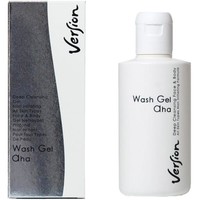 Version Wash Gel Aha 200ml - Gel για Βαθύ Καθαρισμό Προσώπου Σώματος με 10% ΑΗΑ για Όλους τους Τύπους Δέρματος