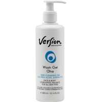 Version Wash Gel Aha Deep Cleansing Gel 300ml - Τζελ για Βαθύ Καθαρισμό Προσώπου & Σώματος με Οξέα Φρούτων