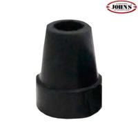 John's Λάστιχο για Μπαστούνι 19mm Κωδ. 15292 1 Τεμάχιο - Μαύρο - Ανταλλακτικό Αντιολισθητικό Λάστιχο για Μπαστούνι Διατομής 19mm