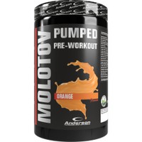 Anderson Molotov Pumped Pre-Workout 600g - Orange - Συμπλήρωμα Διατροφής Αμινοξέων Μετάλλων & Βοτάνων για Δύναμη & Ενέργεια πριν την Άσκηση με Γεύση Πορτοκάλι