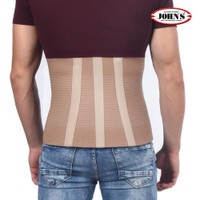 John's Medical Abdominal Binder XL Beige Κωδ 10900, 1 Τεμάχιο - Βαμβακερή Ζώνη Οσφύος Φαρδιά με Μπανέλες Μεγάλου Μεγέθους σε Μπεζ Χρώμα