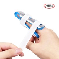 John's Fold Over Velcro Finger Splint Κωδ 17121, Medium 1 Τεμάχιο - Νάρθηκας Δακτύλου Αναδιπλούμενος