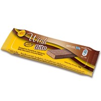 Wish Bite Milk Chocolate Covered Wafer 30g - Απολαυστική Γκοφρέτα Σοκολάτας Γάλακτος Χωρίς Προσθήκη Ζάχαρης