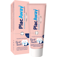 Plac Away First Teeth 50ml - Παιδική Οδοντόκρεμα για την Προστασία των Πρώτων Δοντιών Από την Τερηδόνα Από 2 Εώς 6 Ετών