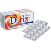 Uni-Pharma D3 Fix 1200iu, 60tabs - Συμπλήρωμα Διατροφής Βιταμίνης D3 για τη Φυσιολογική Λειτουργία των Οστών, Δοντιών, Μυών & Ανοσοποιητικού