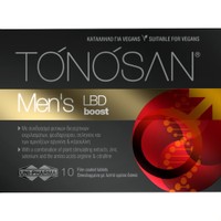 Tonosan Men's LBD Boost 10tabs - Συμπλήρωμα Διατροφής Μετάλλων, Αμινοξέων & Εκχυλίσματος Βοτάνων για Ενίσχυση της Σεξουαλικής Διάθεσης & Λειτουργίας στους Άντρες