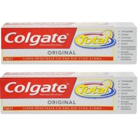 Colgate Total Original Οδοντόκρεμα για Υγιές Στόμα 1+1 ΔΩΡΟ 2x75ml