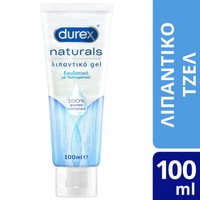 Durex Naturals Hyaluronic Ενυδατικό Λιπαντικό Gel με 100% Φυσικά Συστατικά & Υαλουρονικό Οξύ 100ml