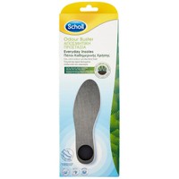 Scholl Odour Buster Everyday Insoles One Size 1 Ζευγάρι - Πάτοι με Αποσμητική Προστασία