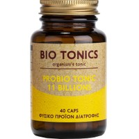 Bio Tonics Probio Tonic 11 Billions 40veg.caps - Συμπλήρωμα Διατροφής Προβιοτικών για τη Διατήρηση της Υγείας του Γαστροπεπτικού Συστήματος & Ενίσχυση του Ανοσοποιητικού
