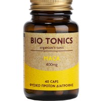 Bio Tonics Premium Maca 400mg, 40veg.caps - Συμπλήρωμα Διατροφής Εκχυλίσματος Maca για Ενίσχυση της Σεξουαλικής Λειτουργίας & της Γονιμότητας