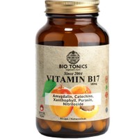 Bio Tonics Vitamin B17 180mg 90caps - Συμπλήρωμα Διατροφής Εκχυλίσματος Βερίκοκου Πλούσιο σε Αμυγδαλίνη (Βιταμίνη Β17) με Πολύ Ισχυρές Αντιοξειδωτικές Ιδιότητες Κατά των Ελευθέρων Ριζών