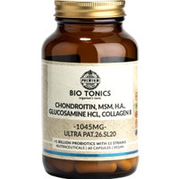 Bio Tonics Ultra Pat (Glucosamine & Chondroitin Complex 1045mg) 60veg.caps - Συμπλήρωμα Διατροφής για τη Διατήρηση της Υγείας των Αρθρώσεων