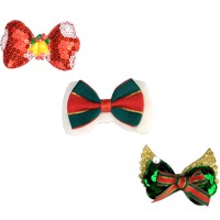 Δώρο Christmas Kids Hair Bow 1 Τεμάχιο σε Τυχαία Επιλογή Σχεδίου - 