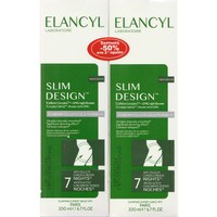 Elancyl Promo Slim Design Night Cream 400ml (2x200ml) - Αντικυτταριτιδική Κρέμα Νυκτός με Λιπολιτική Δράση για Αποσυμφόρηση & Λείανση της Όψης Φλοιού Πορτοκαλιού