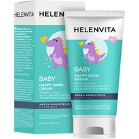 Helenvita Baby Nappy Rash Cream 150gr - Αδιάβροχη Κρέμα για την Αλλαγή της Πάνας Κατά του Συγκάματος & των Ερεθισμών με Καταπραϋντική Δράση