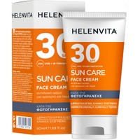 Helenvita Sun Care Face Cream Spf30, 50ml - Αντηλιακή Κρέμα Προσώπου Υψηλής Προστασίας