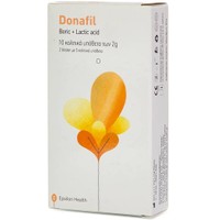 Epsilon Health Donafil Vaginal Ovules 10 Τεμάχια - Κολπικά Υπόθετα με Αντιμικροβιακή Δράση
