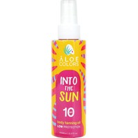 Aloe Colors Into the Sun Spf10 Body Tanning Oil 150ml - Αντηλιακό Λάδι Σώματος Χαμηλής Προστασίας για Βαθύ Μαύρισμα