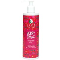 Aloe Colors Berry Xmas Shower Gel 250ml - Ενυδατικό Απαλό Αφρόλουτρο για Καθημερινή Χρήση