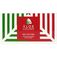 Aloe Colors Soy Hotties Chistmas Sandalwood & Cinnamon Apple 14 Τεμάχια - Ανταλλακτικά Αρωματιστή Σόγιας με Γιορτινά Αρώματα