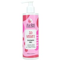 Aloe Colors So Velvet Vol.2 Shower Gel 300ml - Ενυδατικό Αφρόλουτρο για Καθημερινή Χρήση με Τρυφερό Άρωμα με Αντλία