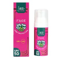 Aloe+ Colors Into the Sun High Protection Face Sunscreen Spf50, 50ml - Αντηλιακή Κρέμα Προσώπου Πολύ Υψηλής Προστασίας