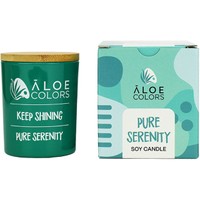 Aloe Colors Pure Serenity Scented Soy Candle 150g - Αρωματικό Κερί Σόγιας σε Βάζο​​​​​​​ με Άρωμα Μανόλια