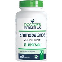 Doctor's Formulas EminoBalance 60caps - Συμπλήρωμα Διατροφής Εκχυλίσματος Τριγωνέλλας, Λυκίσκου Σόγιας & Βιταμινών Β για Υποστήριξη του Γυναικείου Οργανισμού Κατά την Εμμηνόπαυση