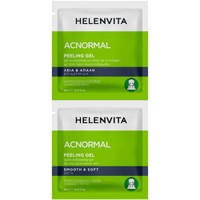 Helenvita Acnormal Peeling Gel 16ml (2x8ml) - Τζελ Απολέπισης με Οξέα για τη Λιπαρή με Τάση Προς Ακμή Επιδερμίδα