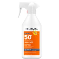 Helenvita Family Sun Care Face & Body Milky Spray Spf50+, 300ml - Ηλιακό Γαλάκτωμα Spray Προσώπου & Σώματος Πολύ Υψηλής Προστασίας