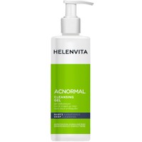Helenvita Acnormal Micro Peeling Deep Cleansing Gel 200ml - Τζελ Καθαρισμού με Βαθιά Δράση στον Έλεγχο της Έκκρισης Σμήγματος Σχεδιασμένο για Πρόσωπο, Στέρνο & Πλάτη