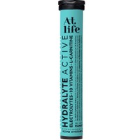 Atlife Hydralyte Active Electrolytes + 10 Vitamins + L-carnitine 24 Effer.tabs - Συμπλήρωμα Διατροφής Ηλεκτρολυτών, Βιταμινών & Καρνιτίνης για Ενέργεια, Τόνωση & Ενυδάτωση Μετά από Άσκηση με Γεύση Μάνγκο - Ανανά