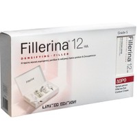 Fillerina Promo 12HA Densifying Filler Face Treatment Grade 5, 2x30ml & Δώρο Fillerina 12HA Densifying Filler Eye Contour Cream Grade 5, 15ml - Αντιγηραντικός Ορός Προσώπου Αναπλήρωσης του Δέρματος & Γεμίσματος των Ρυτίδων & Αντιγηραντική & Συσφικτική Κρέμα Ματιών για Αναπλήρωση Δέρματος & Γεμίσματος των Ρυτίδων