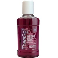 TheraSol Plus Mouthwash Cherry Flavour 250ml - Αντιμικροβιακό Στοματικό Διάλυμα που Καταπολεμά την Κακοσμία του Στόματος