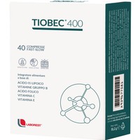 Laborest Tiobec 400, 40tabs - Συμπλήρωμα Διατροφής Πολυβιταμινών & Άλφα-Λιποϊκού Οξέος για την Καλή Λειτουργία του Νευρικού Συστήματος με Ισχυρές Αντιοξειδωτικές Ιδιότητες