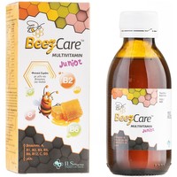 Beezcare Multivitamin Junior Natural Syrup 140ml - Παιδικό Φυτικό Σιρόπι Πολυβιταμινών με Μέλι