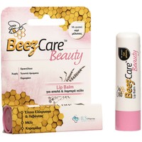 BeezCare Beauty Lip Balm 5.1g - Βάλσαμο Χειλιών με Μέλι για Απαλά & Λαμπερά Χείλη