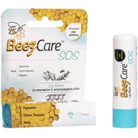 BeezCare Sos Lip Balm 5.1g - Βάλσαμο Χειλιών με Πρόπολη & Μέλι για Ραγισμένα & Κατεστραμμένα Χείλη