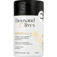 Thousand Olives Oleocanthal 30caps - Συμπλήρωμα Διατροφής Εκχυλίσματος Εξαιρετικά Παρθένου Ελαιόλαδου Υψηλής Συγκέντρωσης σε Ελαιοκανθάλη & Πολυφαινόλες με Ισχυρές Αντιοξειδωτικές Ιδιότητες για Συνολική Ενίσχυση του Οργανισμού