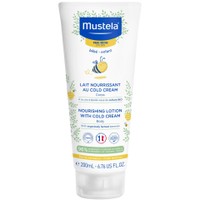Mustela Nourishing Lotion With Cold Body Cream 200ml - Βρεφικό & Παιδικό Γαλάκτωμα Σώματος για Ξηρό Δέρμα με Βιολογικό Κερί Μέλισσας