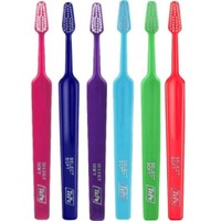 TePe Select Soft Toothbrush 6 Τεμάχια - Multicolor 45 - Μαλακές Οδοντόβουρτσες με Κωνική Κεφαλή για Αποτελεσματικό Καθαρισμό